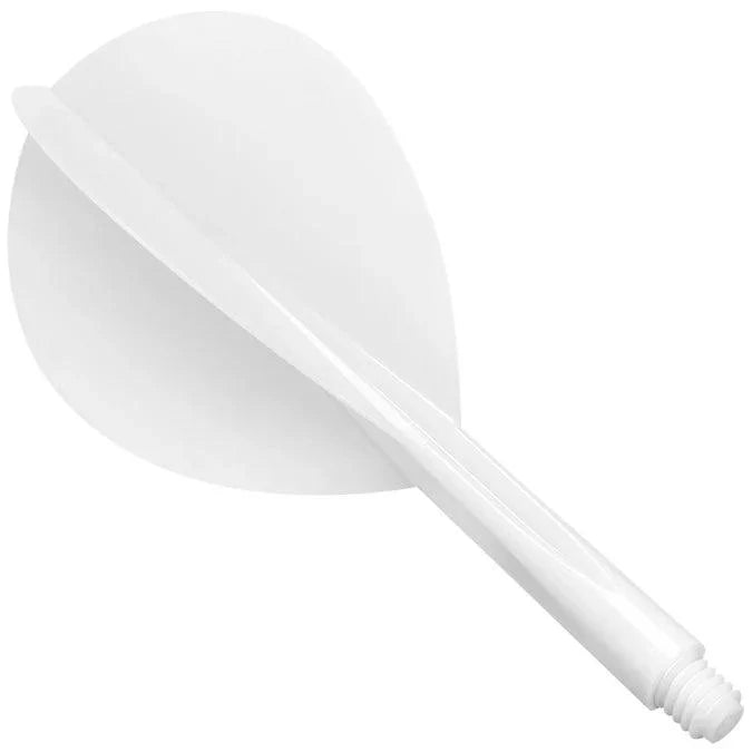 Condor - Zero Stress - Plain - Weiß - Teardrop - Flight System - Direct Darts - 1