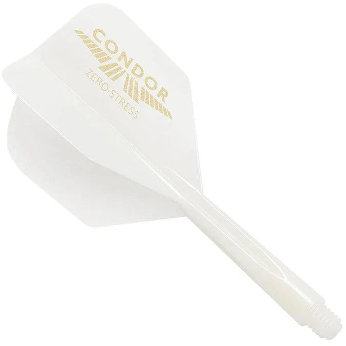 Condor - Zero Stress - Condor Logo - Weiß Gold - No6 - Flight System - Direct Darts - 1