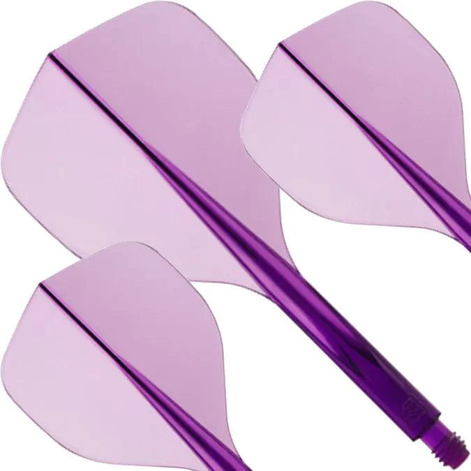 Condor - Axe 120 - Klar Lila - No2 - Flight System - Direct Darts - 3