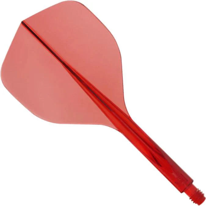 Condor - Axe 120 - Klar Rot - No2 - Flight System - Direct Darts - 1