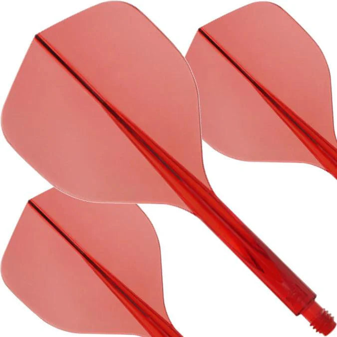 Condor - Axe 120 - Klar Rot - No2 - Flight System - Direct Darts - 3