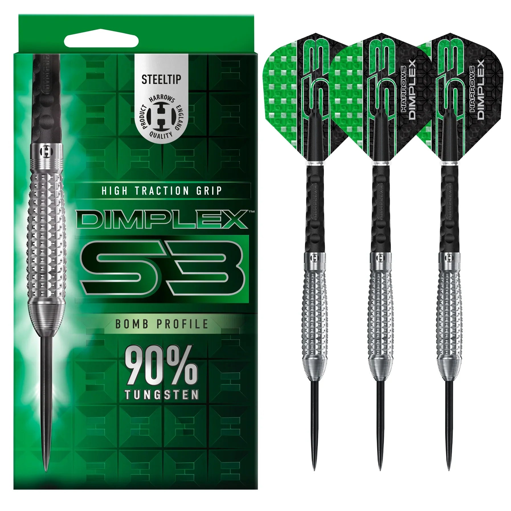 Harrows - Dimplex Bomb 90% - Steeldarts - Direct Darts - 2