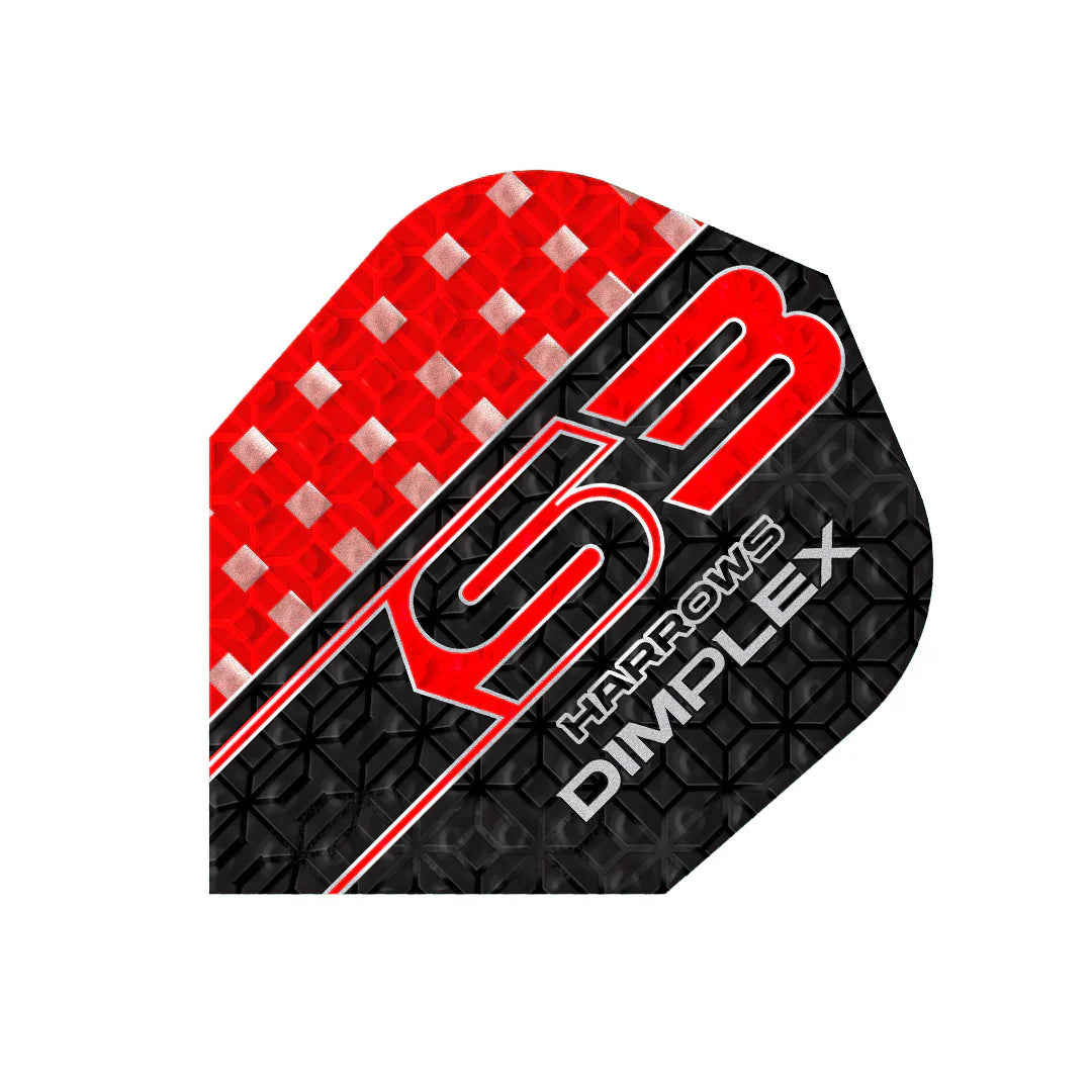 Harrows - Dimplex S3 Rot - No6 - 100 Micron - Dart Flights - Direct Darts - 1