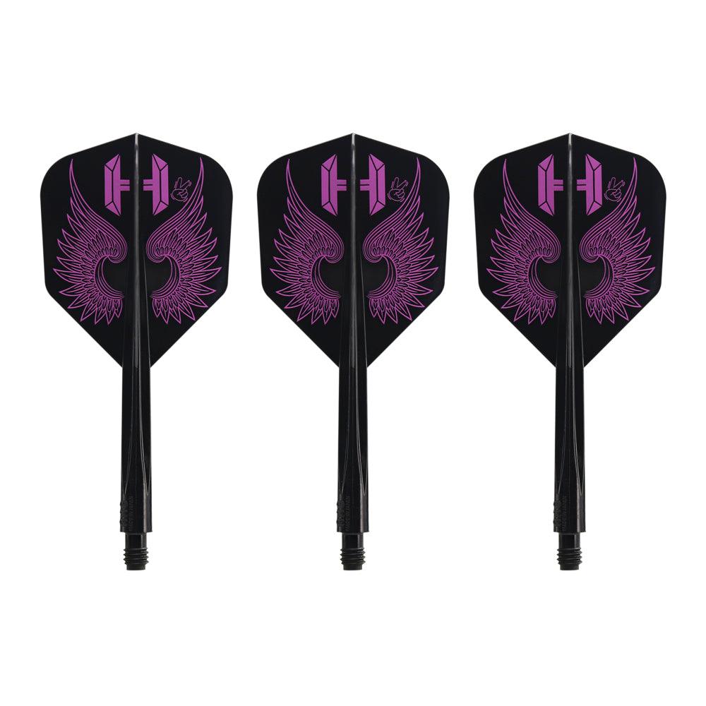 Condor - Axe Flap Wings - Schwarz - No6 - Flight System - Direct Darts - 1