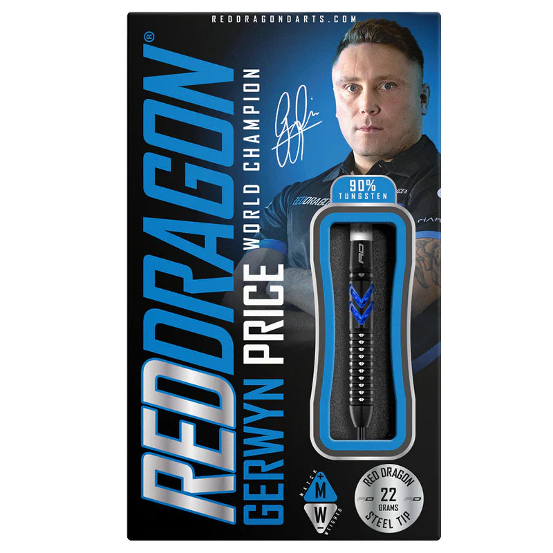Red Dragon - Gerwyn Price Blue Ice Se - Steeldarts - Direct Darts - 5
