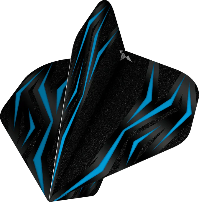 Mission - Lava - Blau - No2 - 100 Micron - Dart Flights - Direct Darts - 2