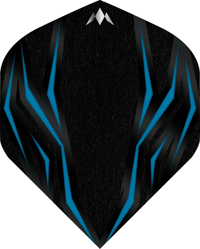 Mission - Lava - Blau - No2 - 100 Micron - Dart Flights - Direct Darts - 1