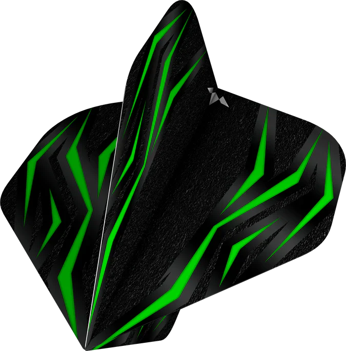 Mission - Lava - Grün - No2 - 100 Micron - Dart Flights - Direct Darts - 2