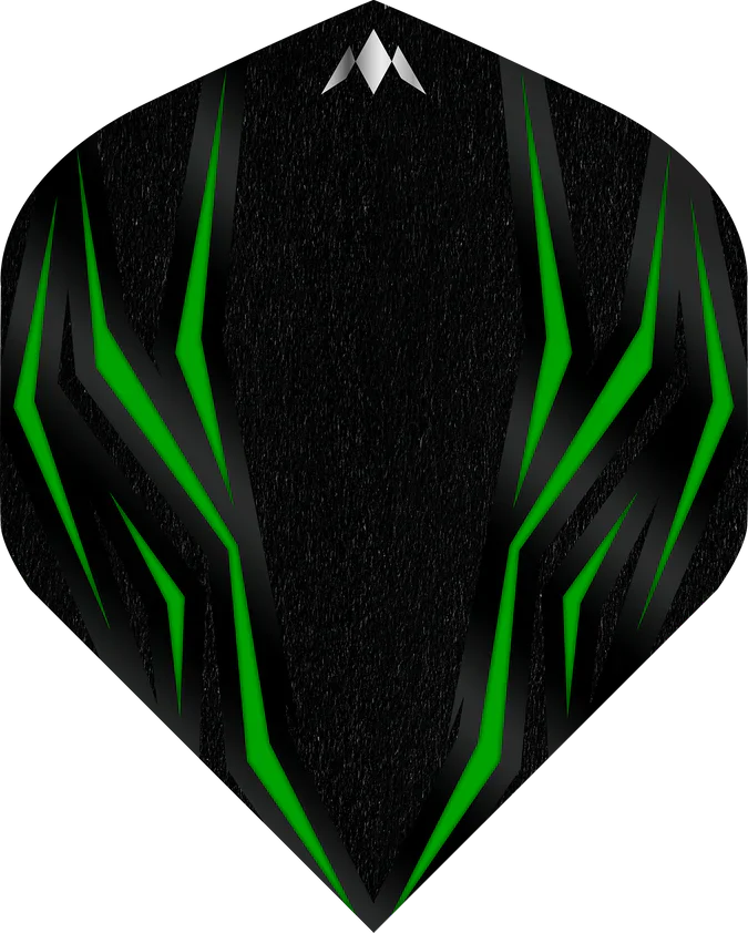 Mission - Lava - Grün - No2 - 100 Micron - Dart Flights - Direct Darts - 1