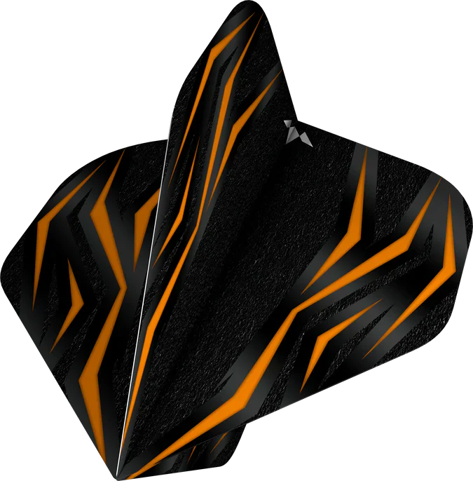Mission - Lava - Orange - No2 - 100 Micron - Dart Flights - Direct Darts - 2
