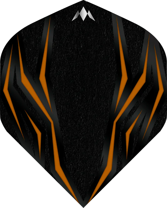 Mission - Lava - Orange - No2 - 100 Micron - Dart Flights - Direct Darts - 1