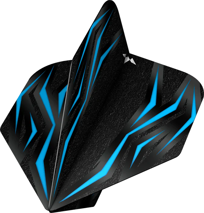 Mission - Lava - Blau - No6 - 100 Micron - Dart Flights - Direct Darts - 2