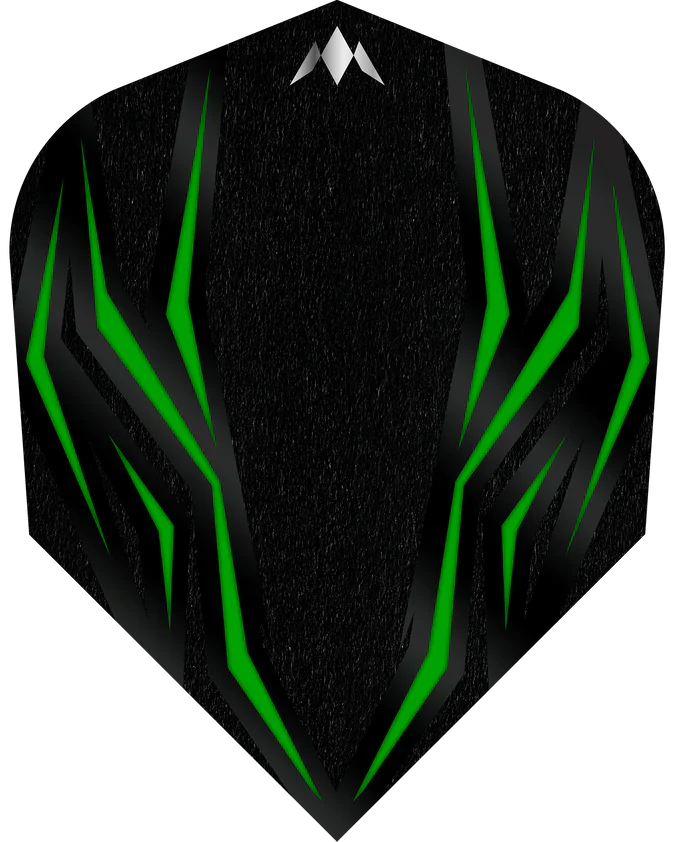 Mission - Lava - Grün - No6 - 100 Micron - Dart Flights - Direct Darts - 1