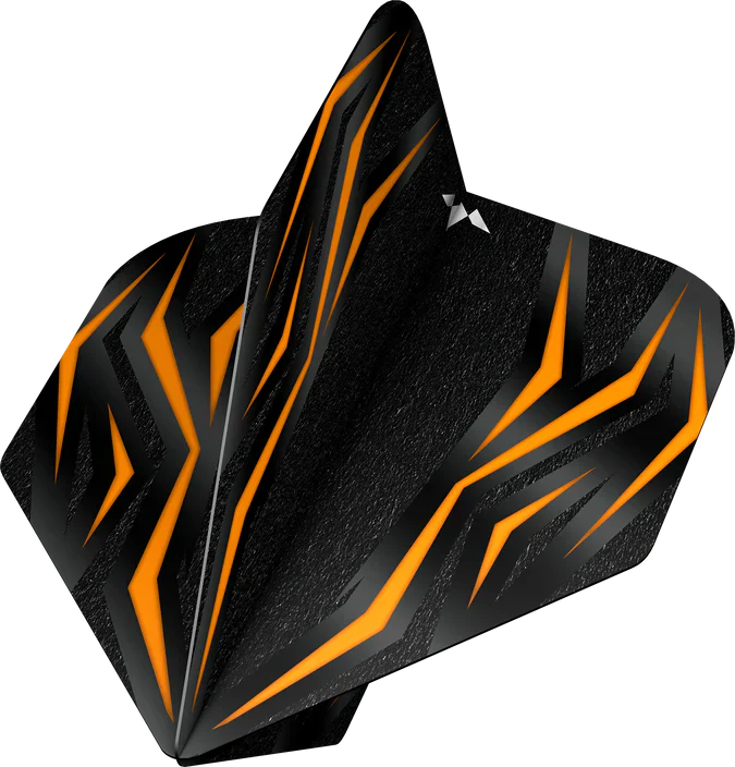 Mission - Lava - Orange - No6 - 100 Micron - Dart Flights - Direct Darts - 2