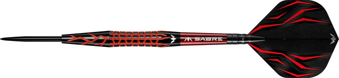 Mission - Lava 95% - Schwarz & Rot - Steeldarts - Direct Darts - 5