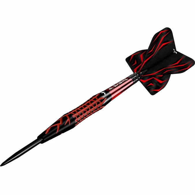 Mission - Lava 95% - Schwarz & Rot - Steeldarts - Direct Darts - 1