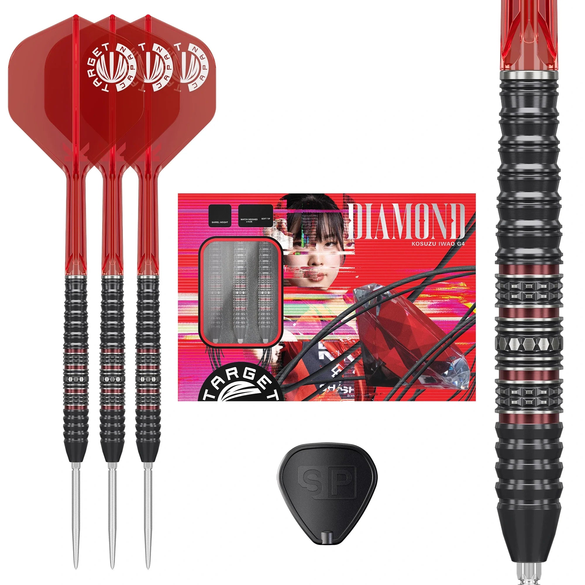 Target Japan - Prime Series Diamond Gen4 - 90% - Steeldarts - Direct Darts - 1