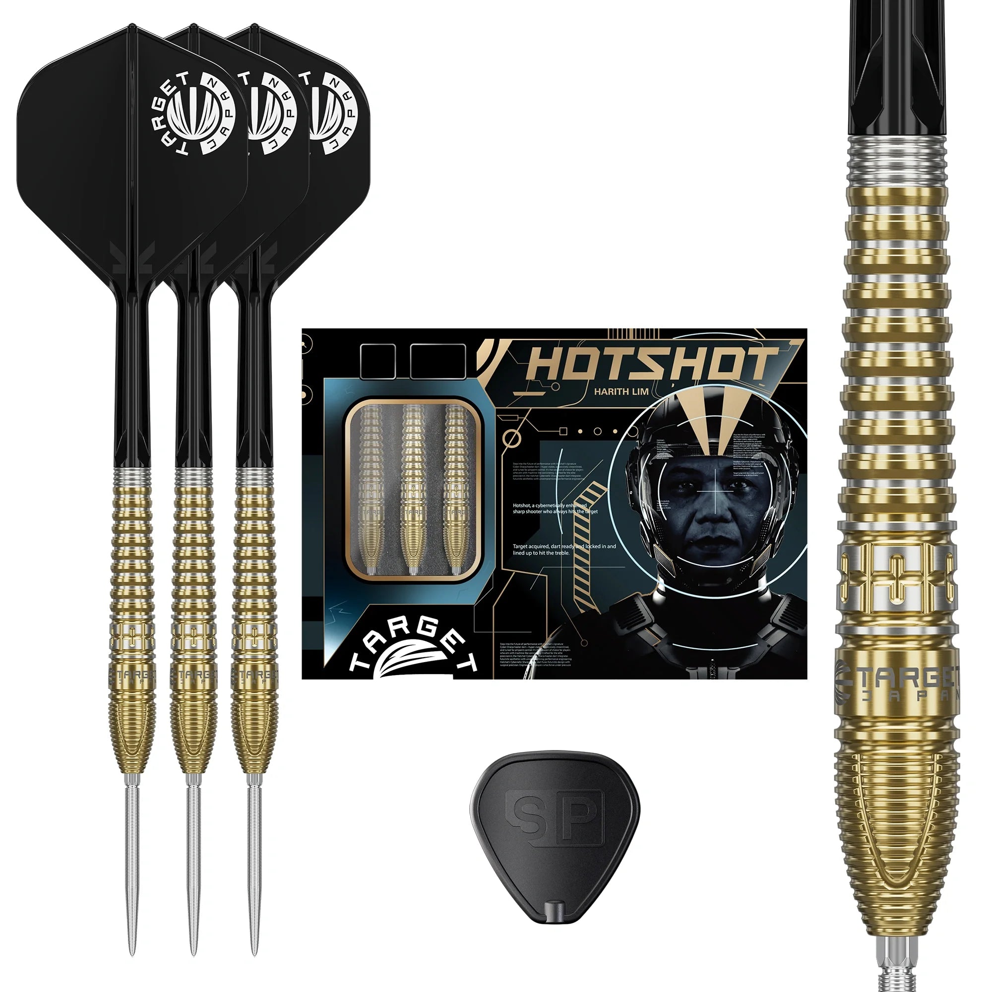 Target Japan - Prime Series Hot Shot Gen3 - 90% - Steeldarts - Direct Darts - 1