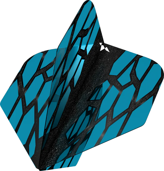 Mission - Magma - Blau - No6 - 100 Micron - Dart Flights - Direct Darts - 2