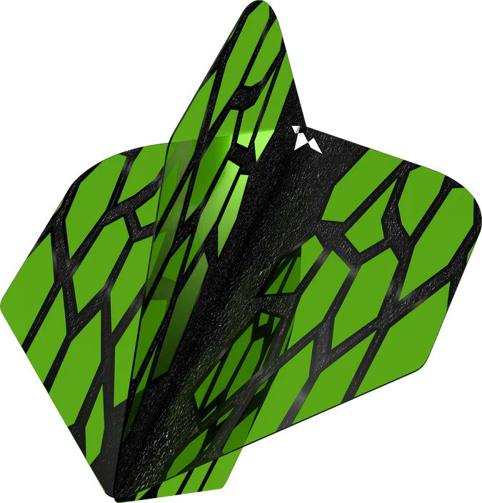 Mission - Magma - Grün - No6 - 100 Micron - Dart Flights - Direct Darts - 2