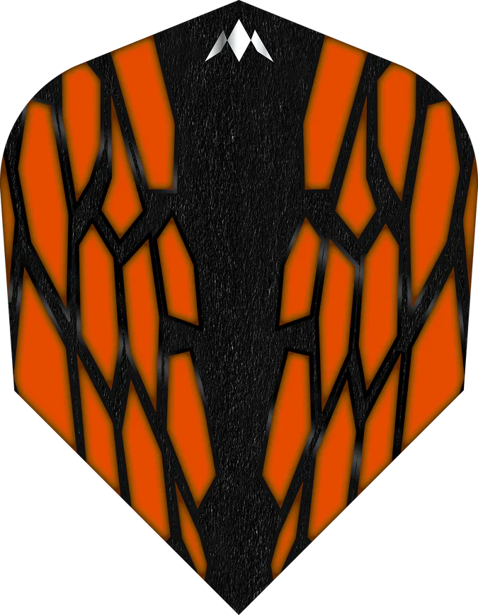 Mission - Magma - Orange - No6 - 100 Micron - Dart Flights - Direct Darts - 1