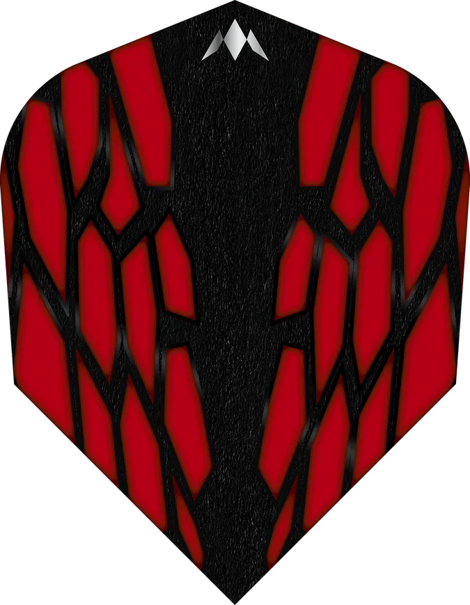 Mission - Magma - Rot - No6 - 100 Micron - Dart Flights - Direct Darts - 1