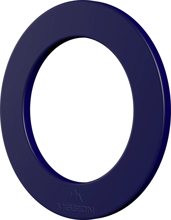 Mission - Logo 3D - Heavy Duty - Blau - Dartboard Surround - Direct Darts - 2