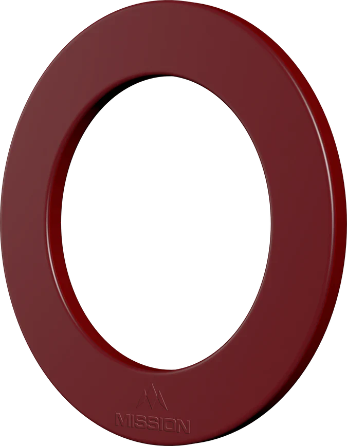 Mission - Logo 3D - Heavy Duty - Rot - Dartboard Surround - Direct Darts - 2
