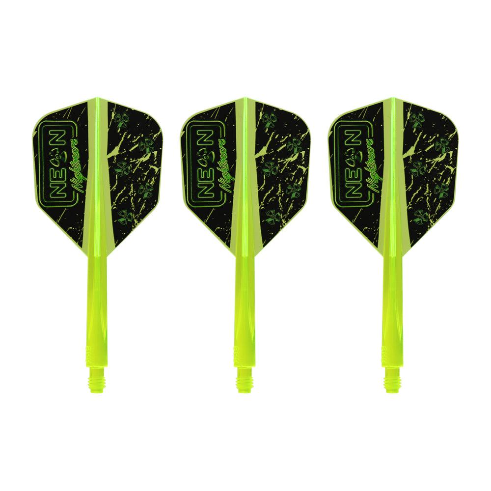 Condor - Axe Stowe Buntz - Neon Gelb - No6 - Flight System - Direct Darts - 1