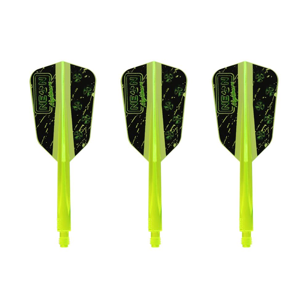 Condor - Axe Stowe Buntz - Neon Gelb - Wing Slim - Flight System - Direct Darts - 1