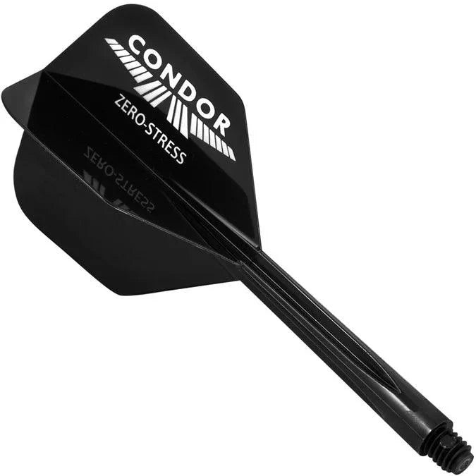 Condor - Zero Stress - Condor Logo - Schwarz Weiß - No6 - Flight System - Direct Darts - 1
