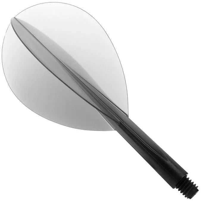 Condor - Zero Stress - Plain - Klar Schwarz - Teardrop - Flight System - Direct Darts - 1