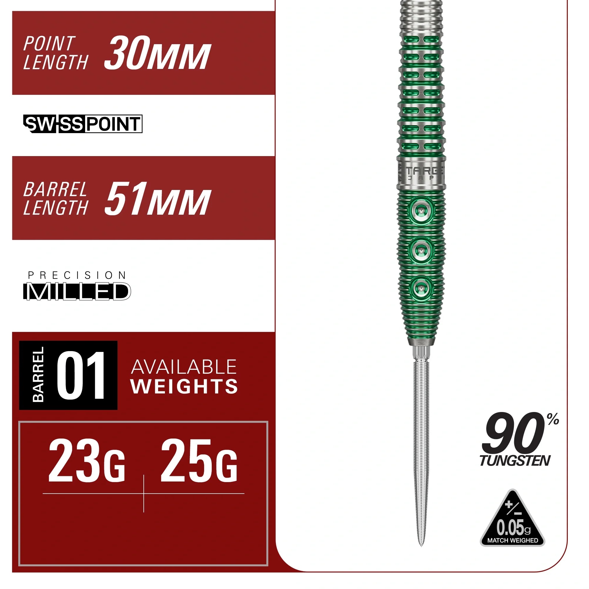 Target Japan - Prime Series Xeno - 90% - Steeldarts - Direct Darts - 4