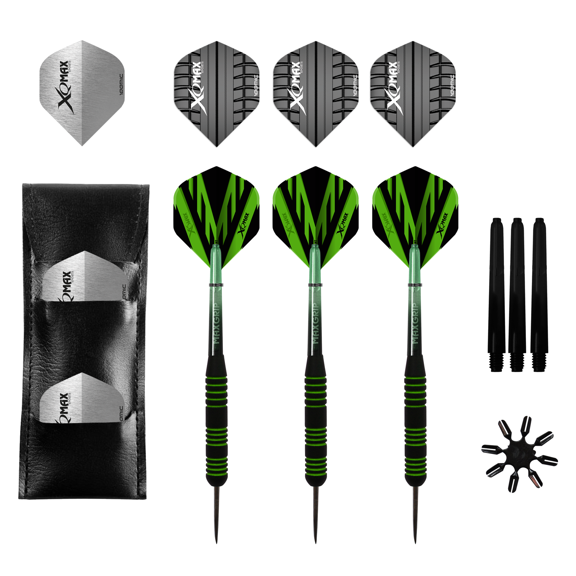 Xqmax - Gummiert - Steeldarts   - Direct Darts - 1