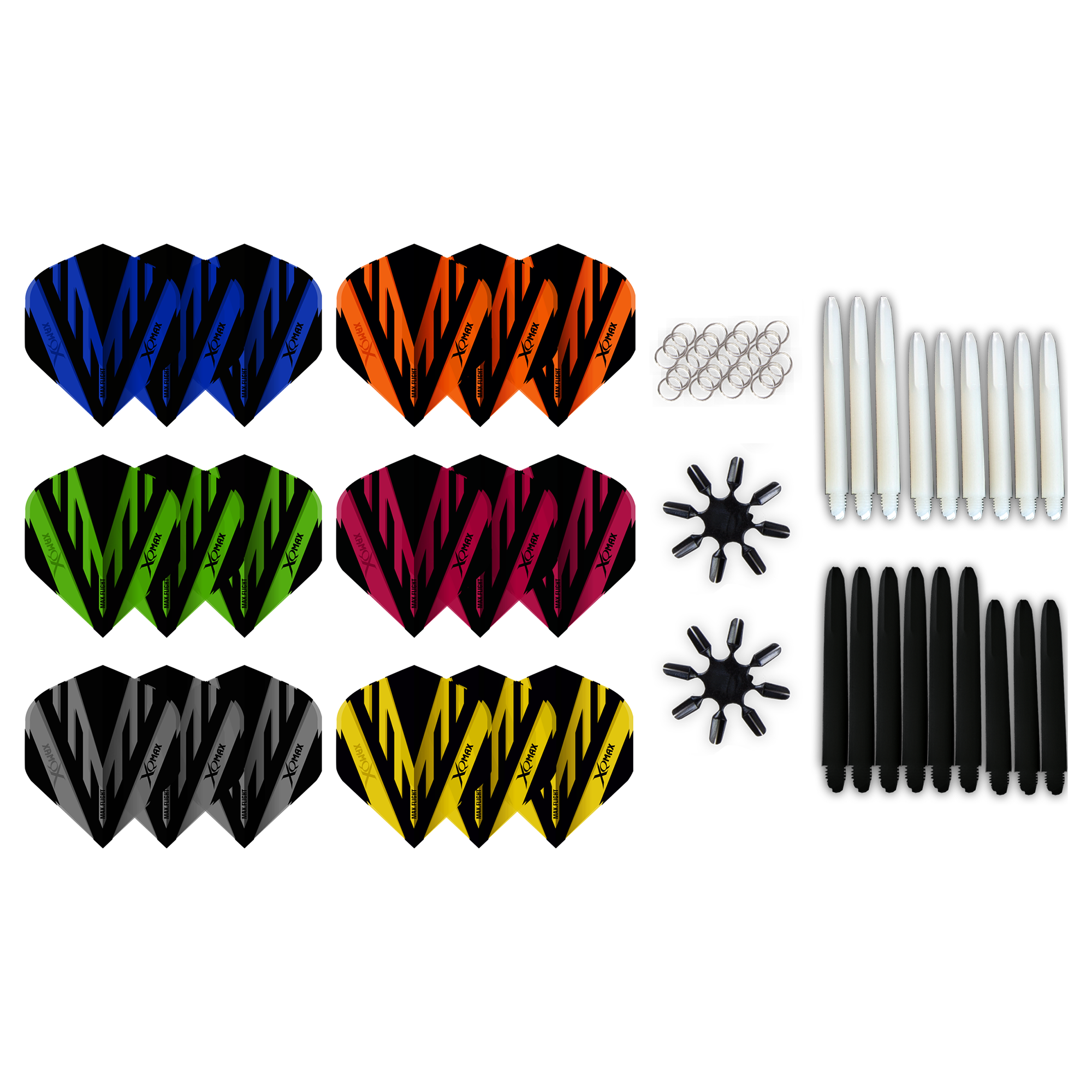 Xqmax - 84 Stk Darts Zubehörset   - Direct Darts - 1
