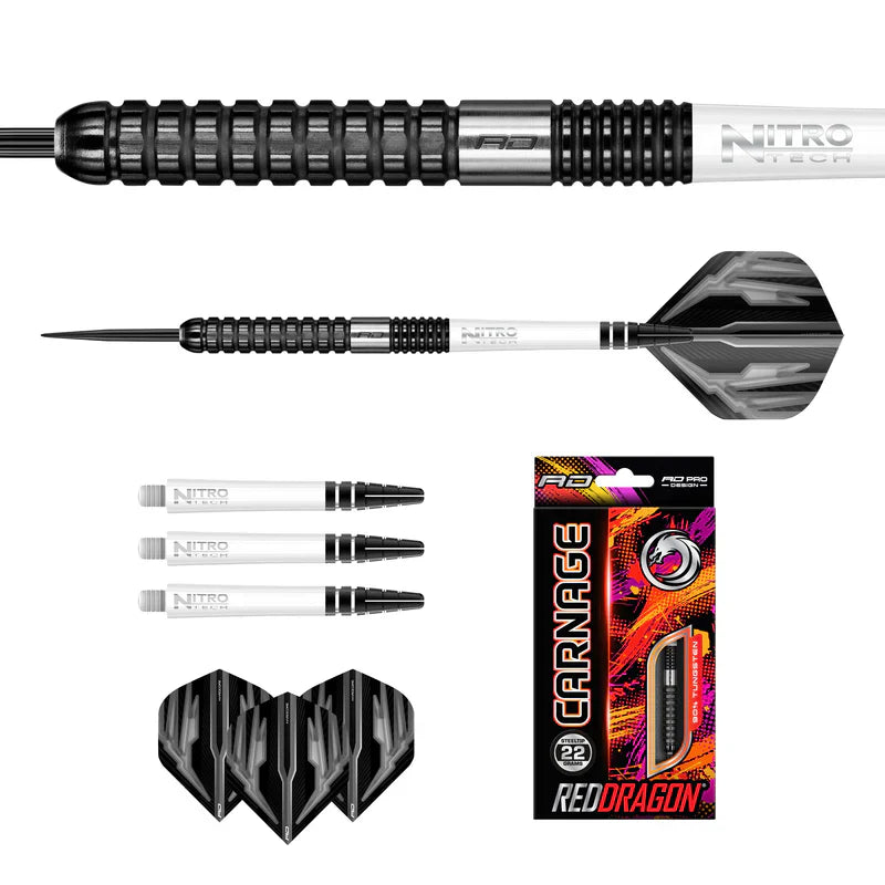 Red Dragon - Carnage 2 - Steeldarts - Direct Darts - 5