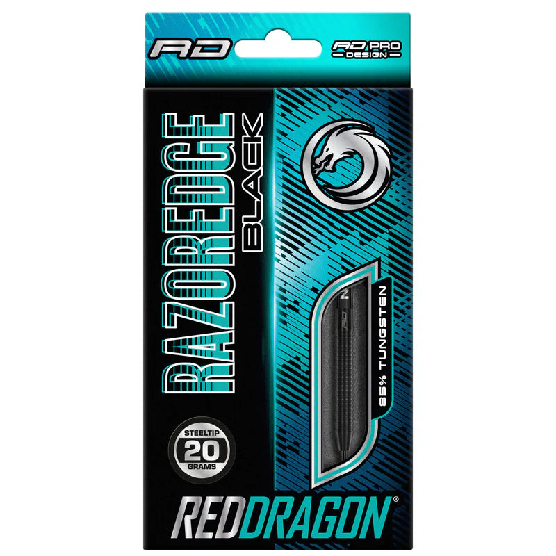 Red Dragon - Razor Edge Schwarz - Steeldarts - Direct Darts - 6