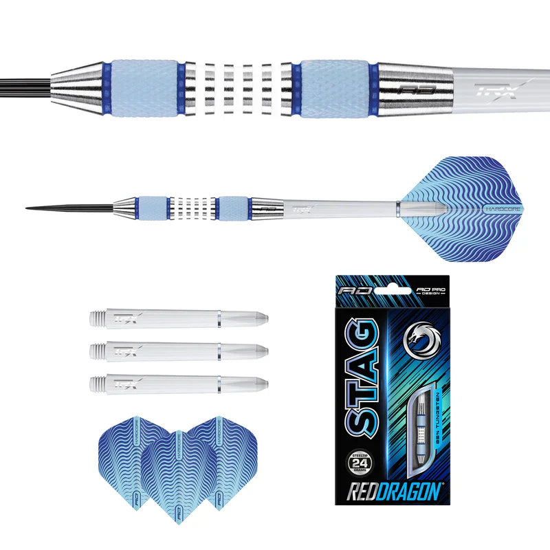 Red Dragon - Stag Grau 4 - Steeldarts - Direct Darts - 5