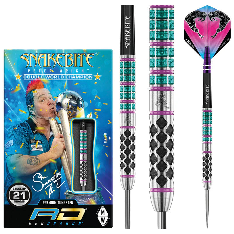 Red Dragon - Peter Wright Supa Venom - Steeldarts - Direct Darts - 2