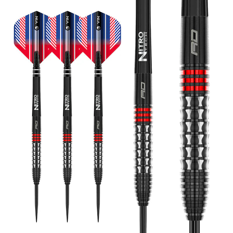 Red Dragon - Vengeance Rot - Steeldarts - Direct Darts - 6