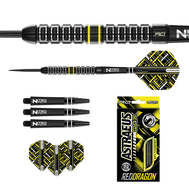 Red Dragon - Astraeus Q4X Parallel - Steeldarts - Direct Darts - 5