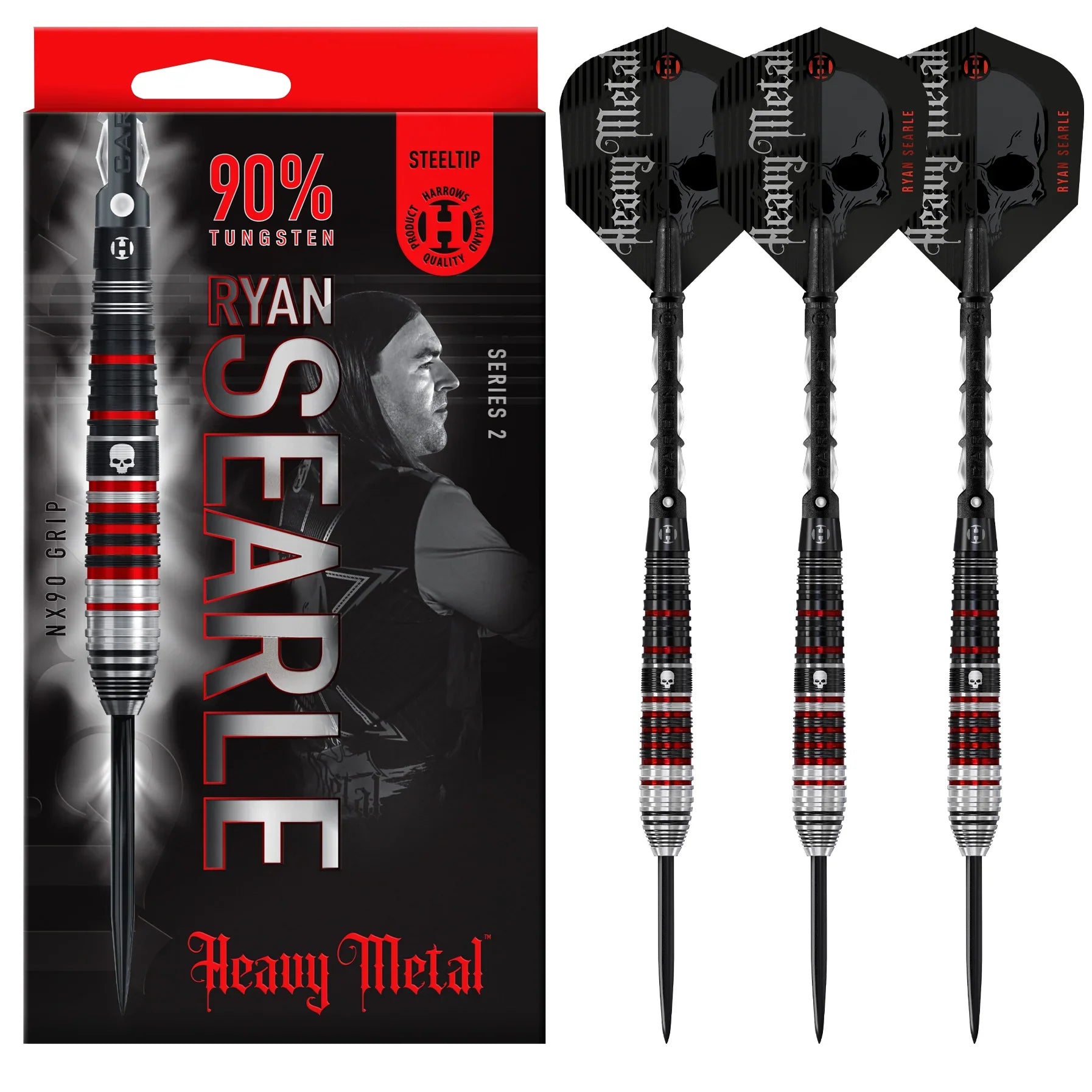 Harrows - Ryan Searle Series 2 90% - Steeldarts - Direct Darts - 2