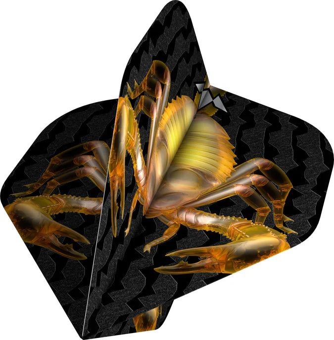 Mission - Solo - Scorpion - No2 - 100 Micron - Dart Flights - Direct Darts - 2