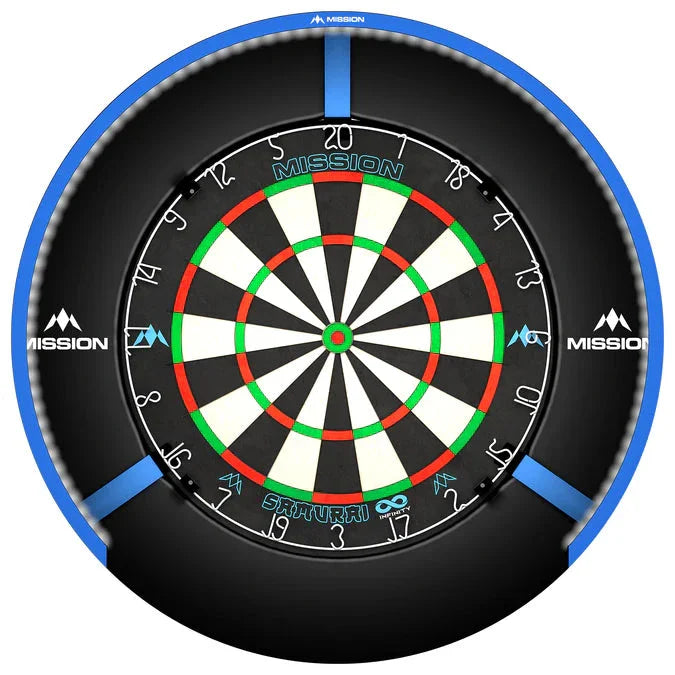 Mission - Torus 270 Blau - Dartboard Beleuchtung - Direct Darts - 1