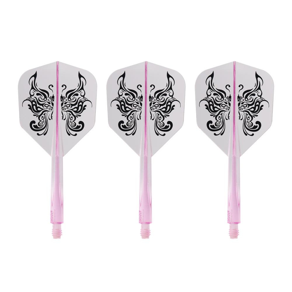 Condor - Axe Tribal Butterfly - Klar Rosa - No6 - Flight System - Direct Darts - 1