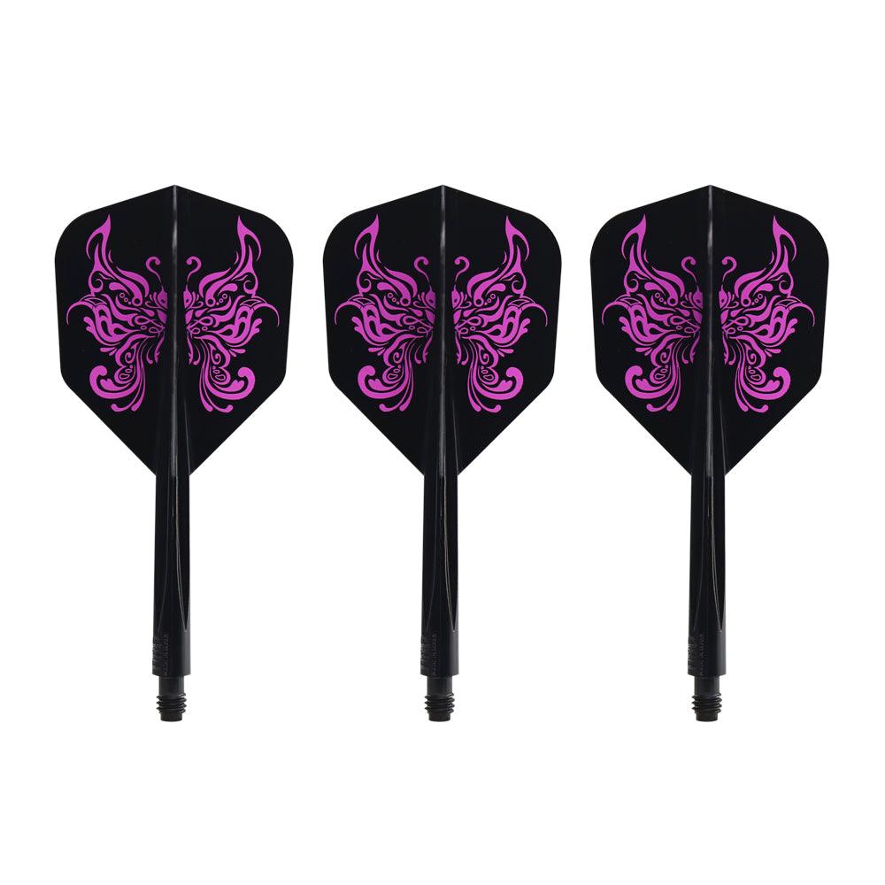 Condor - Axe Tribal Butterfly - Schwarz - No6 - Flight System - Direct Darts - 1
