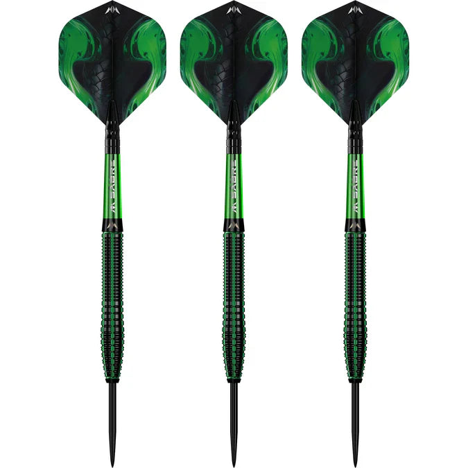 Mission - Venom 90% - Schwarz & Grün - Steeldarts - Direct Darts - 3