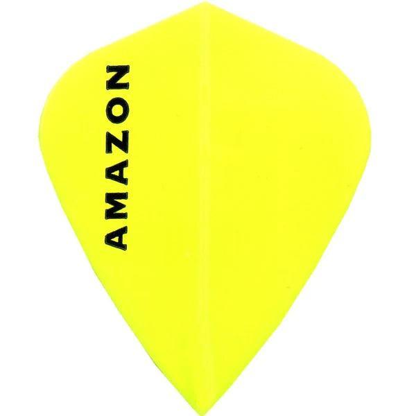 Amazon - Kite Shape Gelb - 100 Micron - Dart Flights - Direct Darts - 1