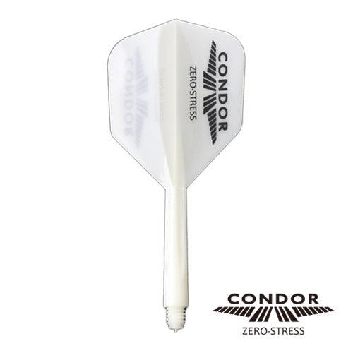 Condor - Zero Stress - Condor Logo - Weiß Schwarz - No6 - Flight System - Direct Darts - 1