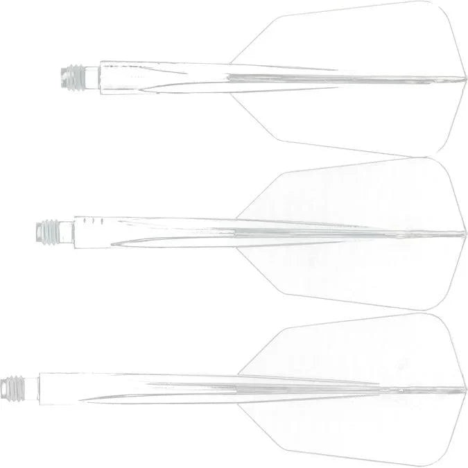 Condor - Axe Wing - Klar - Slim - Flight System - Direct Darts - 2